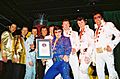 Elvis impersonators record