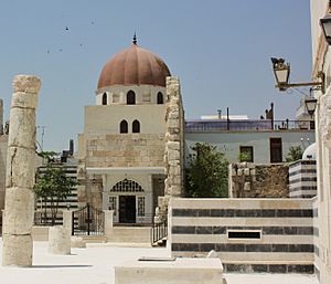 Saladin mouselum tomb Damascus