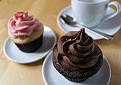 Cupcakes, chocolate and strawberry flavour.jpg