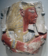 RamessesII-ColoredRelief BrooklynMuseum