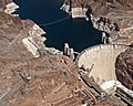 2017 Aerial view Hoover Dam 4774