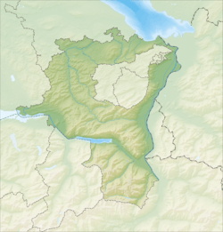 Untereggen is located in Canton of St. Gallen
