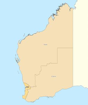 Rest of Western Australia divisions overview 2010