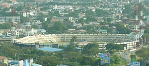 Nyayo stadium from above