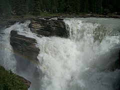 Athabasca Falls Closeup