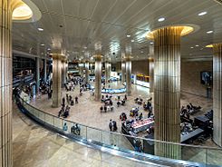 Ben Gurion Airport terminal 3 reception hall