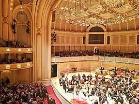 Orchestra Hall at the Symphony Center in Chicago