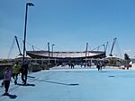 The interior of the City of Manchester Stadium