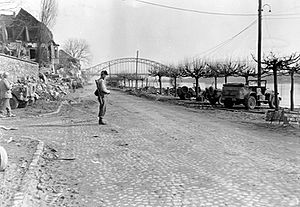 MP in Erpel at Ludendorff Bridge