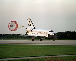 STS-85 landing