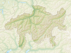 Ilanz is located in Canton of Graubünden