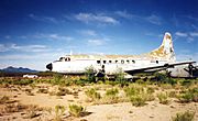 Convair 240 in an Arizona boneyard (Marana - Avra Valley), 1996 (6340882)