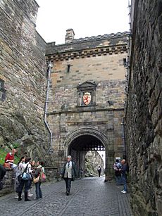 Edinburgh Castle Portcullis Gate