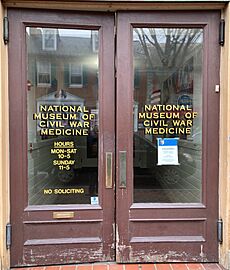 National Museum of Civil War Medicine front doors after logo change.jpg