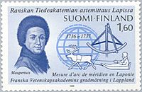 Stamp of Finland - 1986 - Colnect 47128 - P L-Moreau de Maupertius 1698-1759 French scientist