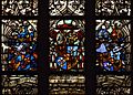 Stained glass in Saint Maurice churche, Olomouc