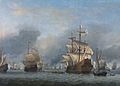 Willem van de Velde (II) - De verovering van het Engelse admiraalschip de 'Royal Prince'