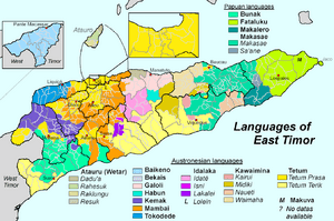 Sprachen Osttimors-en