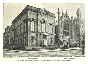 337 NEW-YORK HISTORICAL SOCIETY, SECOND AVENUE AND EAST 11TH STREET