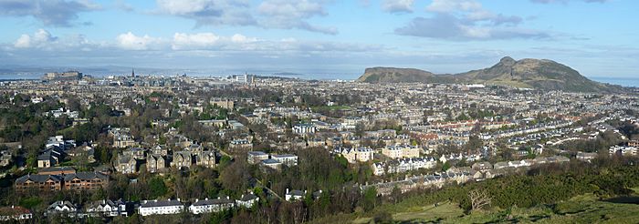 View of Edinburgh from Blackford Hill 2