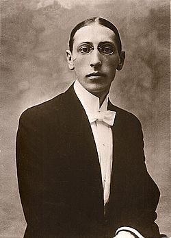 Stravinsky Igor Postcard-1910