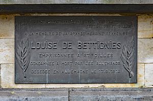 A la mémoire de Louise de Bettignies