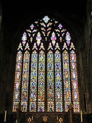 St Mary, Shrewsbury, Jesse window 01