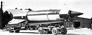 V-2 Rocket On Meillerwagen