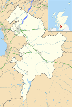 Newmilns is located in East Ayrshire