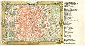 Madrid - Plano de 1762