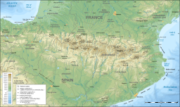 Aneto is located in Pyrenees