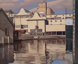 Charles Sheeler, River Rouge Plant, 1932 1 15 18 -whitneymuseum (39273167440)