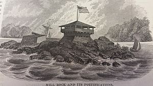 Mill Rock fort