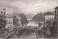 Erie Canal, Lockport New York, c.1855