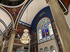 Ceiling of the Annunciation Greek Orthodox Cathedral (Chicago)
