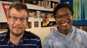Ashley C. Ford with John Green