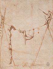 José de Ribera - Acróbatas en la cuerda. - Google Art Project (cropped)