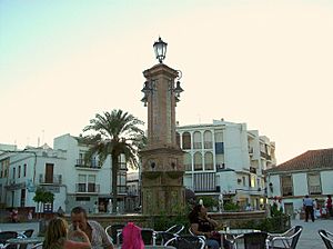 La fuente de la Plaza del Ayuntamiento, Villamartín