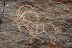 Bir Hima Rock Petroglyphs and Inscriptions.