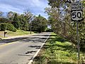 2018-10-19 13 16 39 View east along U.S. Route 50 (Washington Street) between Windy Hill Road and Chestnut Street in Middleburg, Loudoun County, Virginia