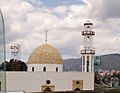 View from the local Transmilenio of the Abou Bakr Alsiddiq Mosque 2013