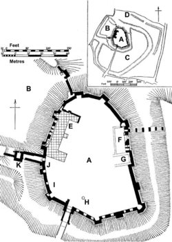 Framlingham Castle plan