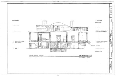 Poplar Forest, State Route 661, Forest, Bedford County, VA HABS VA,10-BED.V,1- (sheet 11 of 22)