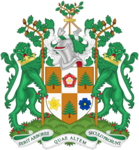 Coat of Arms of the Royal Forestry Society.svg