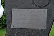 HMCS Bonaventure anchor plaque.JPG
