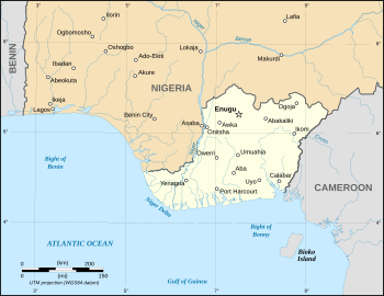 Republic of Biafra in May 1967