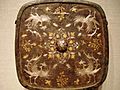 Square mirror with phoenix motif, Tang Dynasty