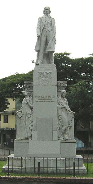 Francisco Antonio Zea-Estatua-Medellin