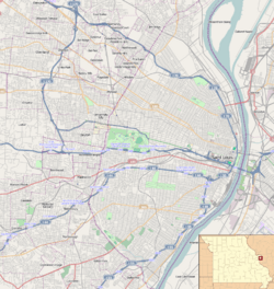 Washington Avenue Historic District (St. Louis, Missouri) is located in St. Louis