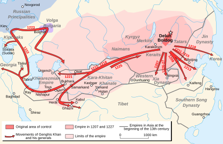 Genghis Khan empire-en
